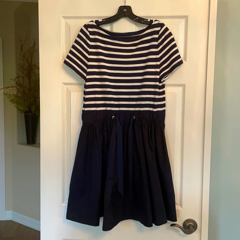 Kate Spade Blue and White Dress